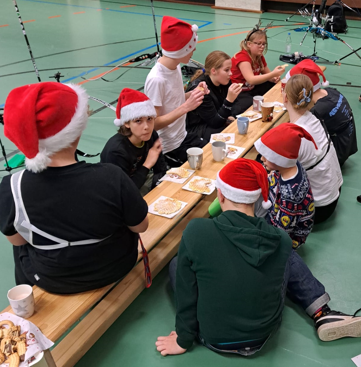 Weihnachtsabschluss Jugend 2 kl